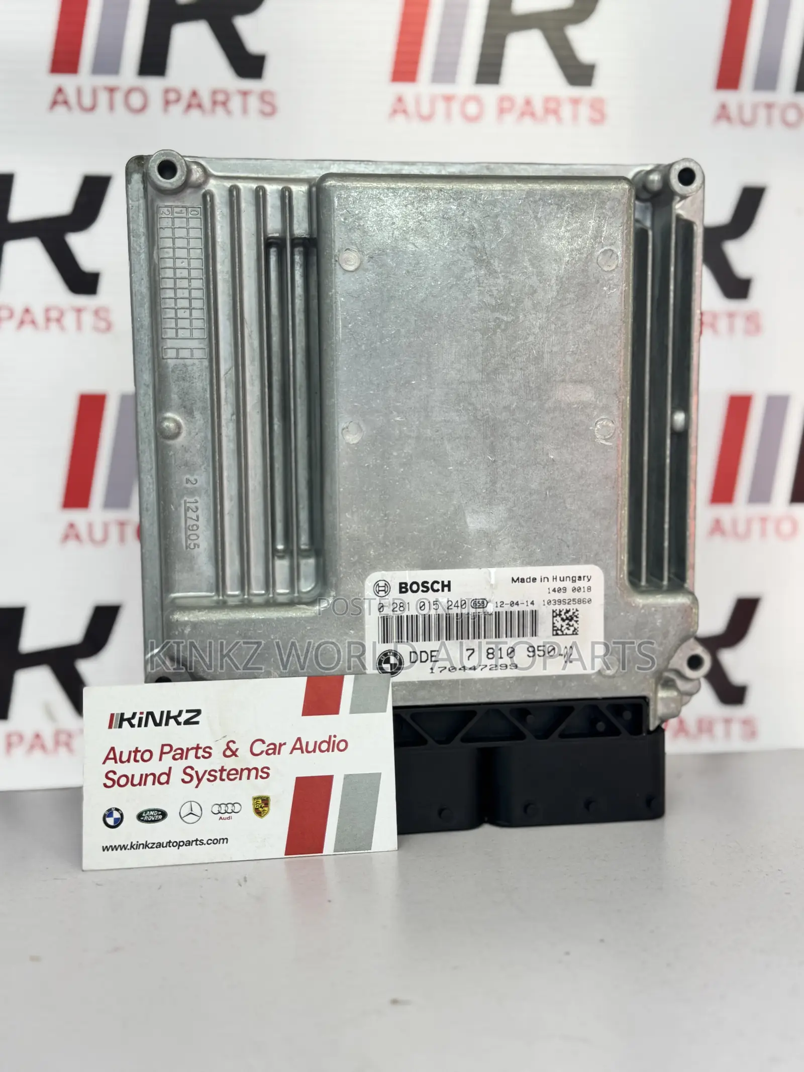 BMW E70 X5 E60 Ecu M57N2 3.0D Dde 7810950 Bosch 0281015240