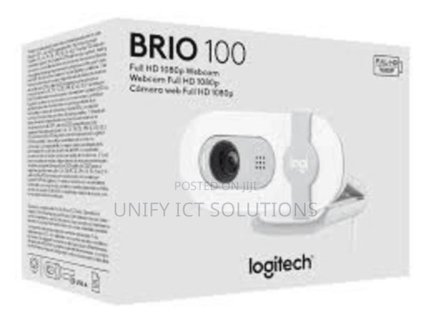 Logitech Brio 100 Full HD 1080p Webcam - thumbnail 2