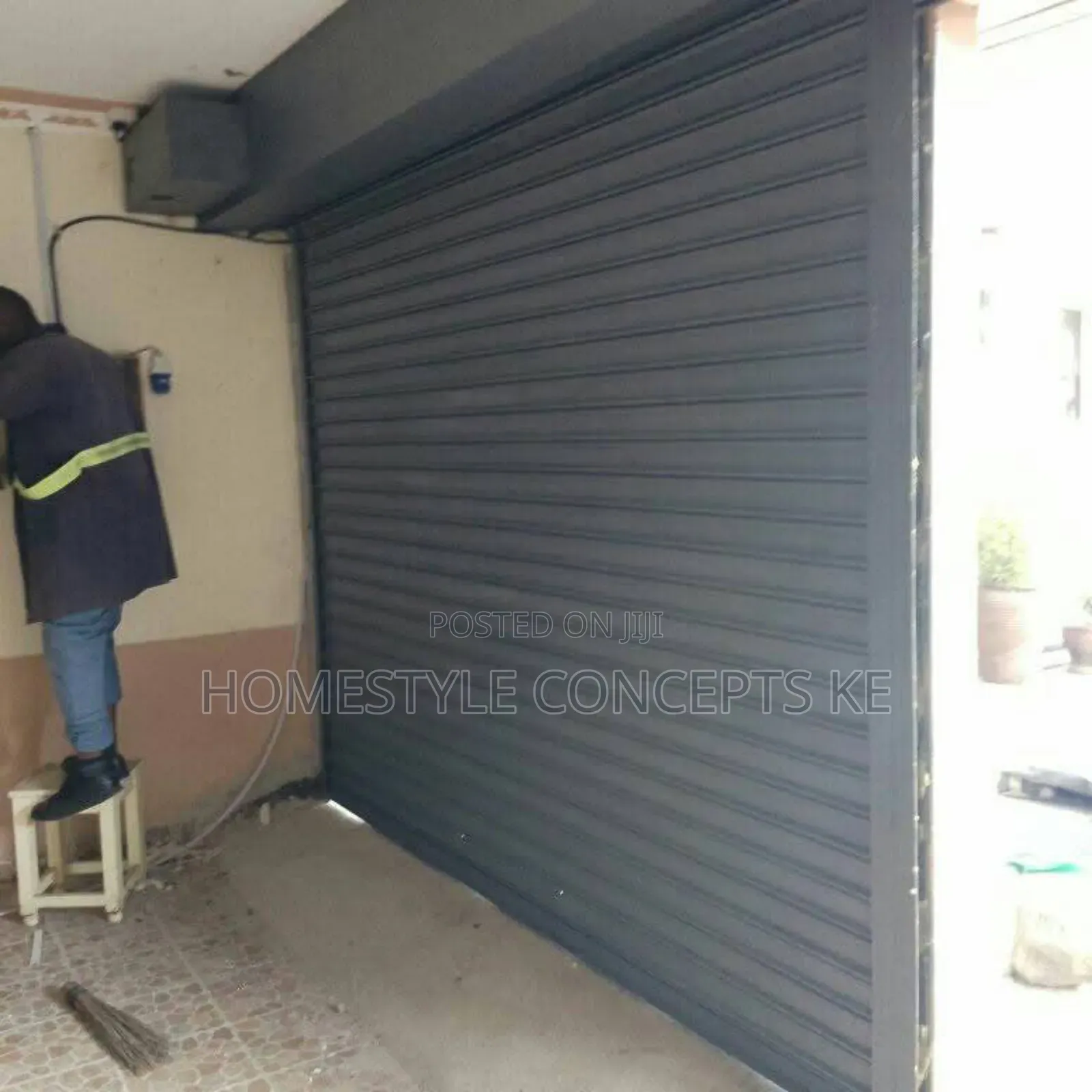 Roller Shutter Security Door Design and Fabrication.