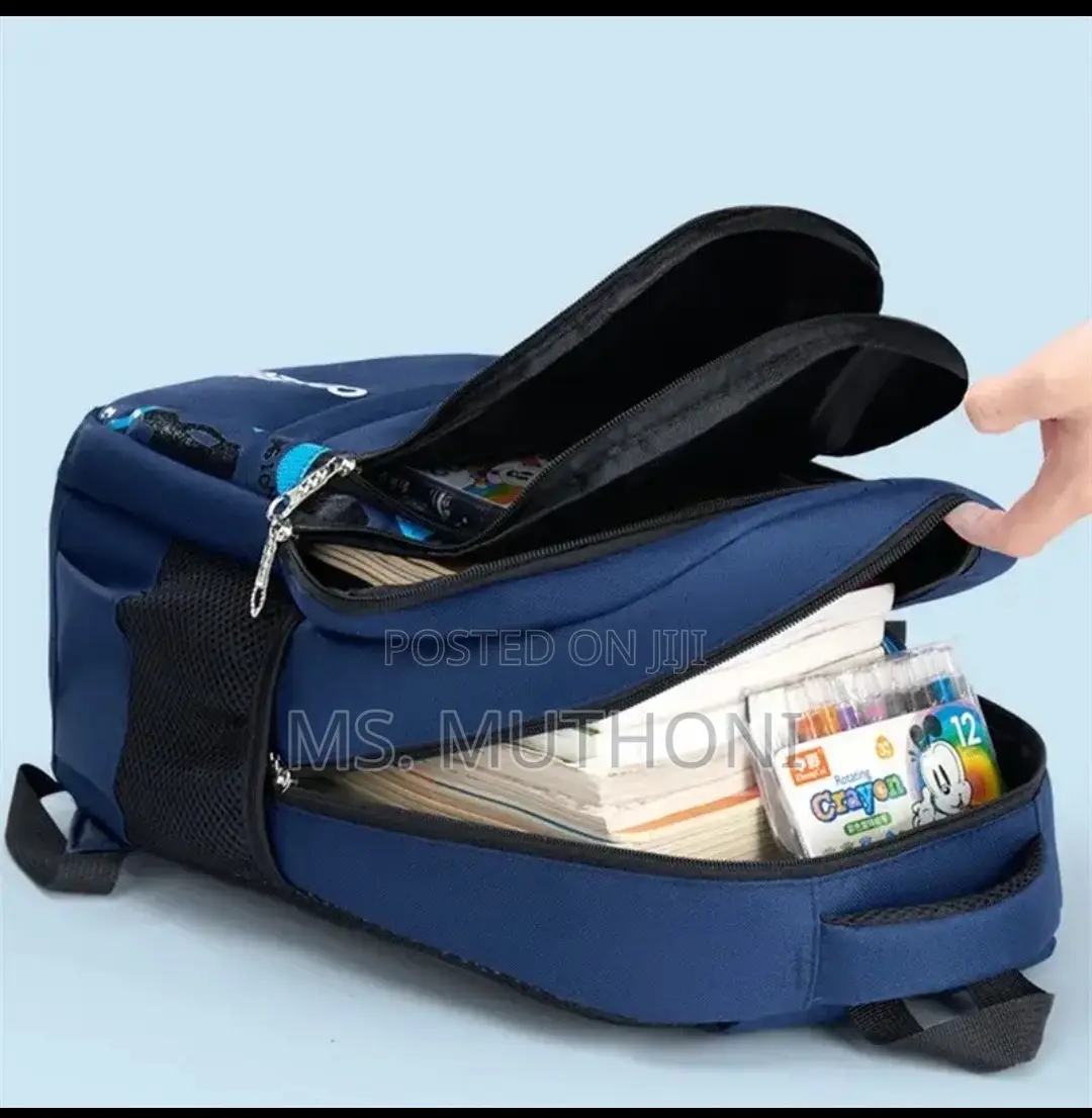 Blue Waterproof Quality Children School Backpack*