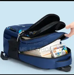 Blue Waterproof Quality Children School Backpack*