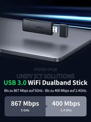 UGREEN AC1300 Dual-Band Wireless USB Adapter - CM492