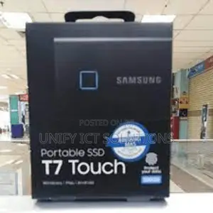 Samsung T7 Touch Portable External SSD 2TB With Fingerprint