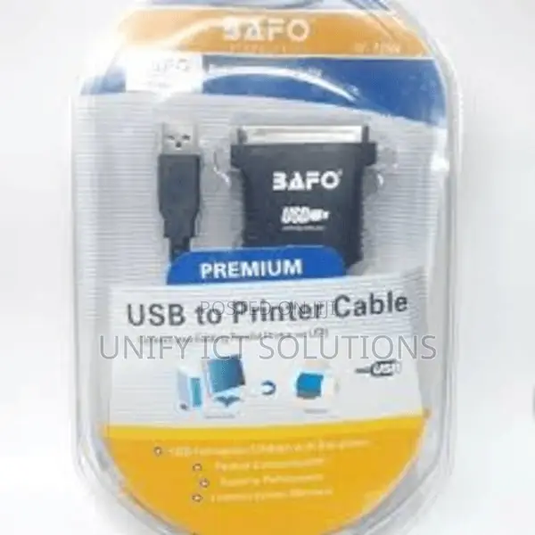 BAFO USB to Parallel Printer Adapter (BF-12840) (CN36)