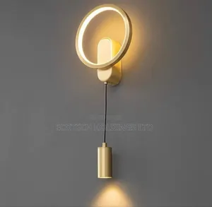 Modern LED Nordic Gold Wall Bracket Light Kt6hb