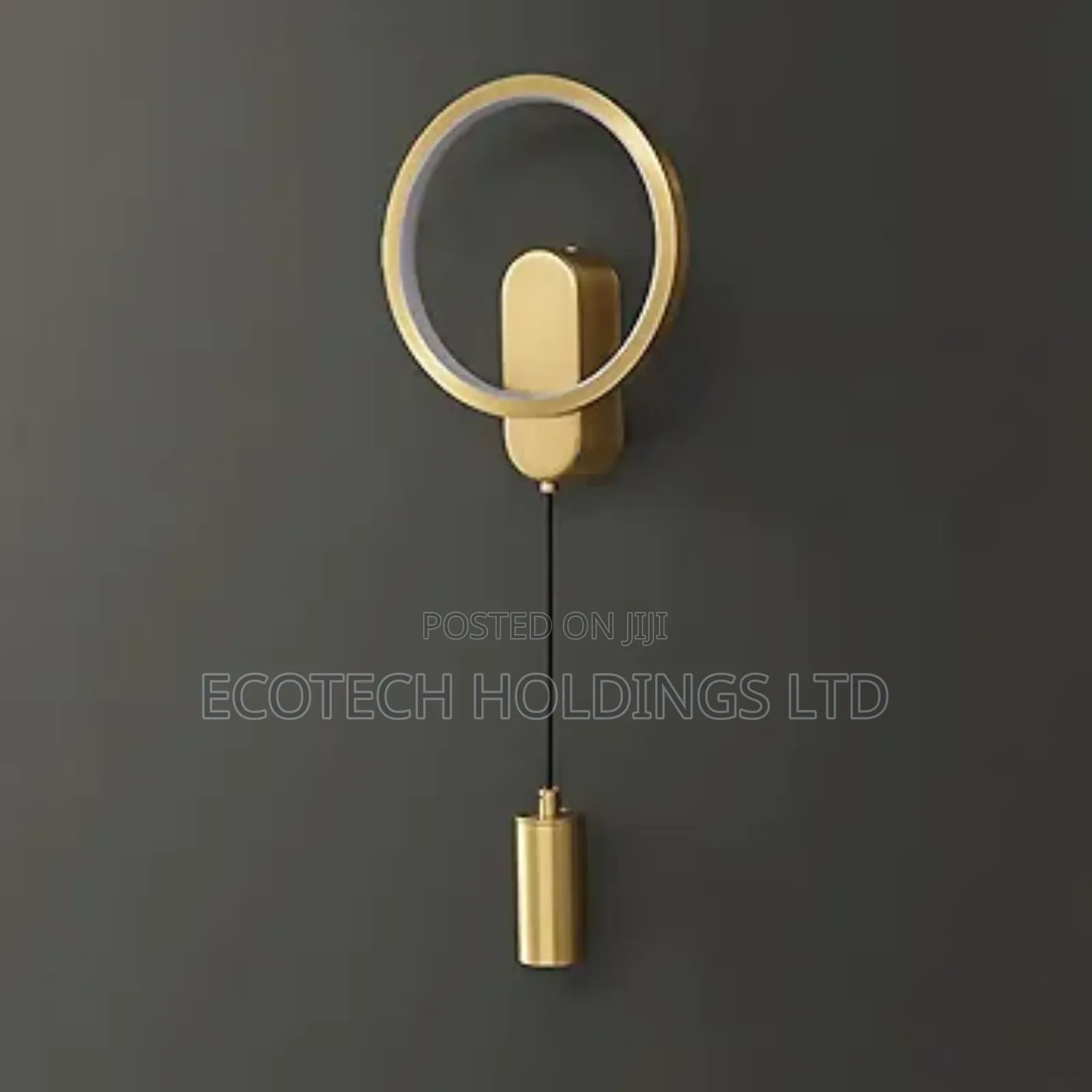 Golden Round Modern Wall Brackets Light Hb5td