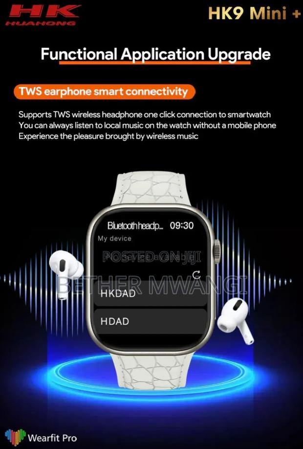 HK9 Mini Pro Plus Smart Watch(Perfect Apple Watch Dupe) - thumbnail 7