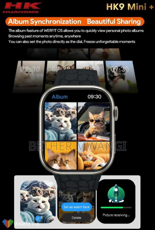 HK9 Mini Pro Plus Smart Watch(Perfect Apple Watch Dupe) - thumbnail 8