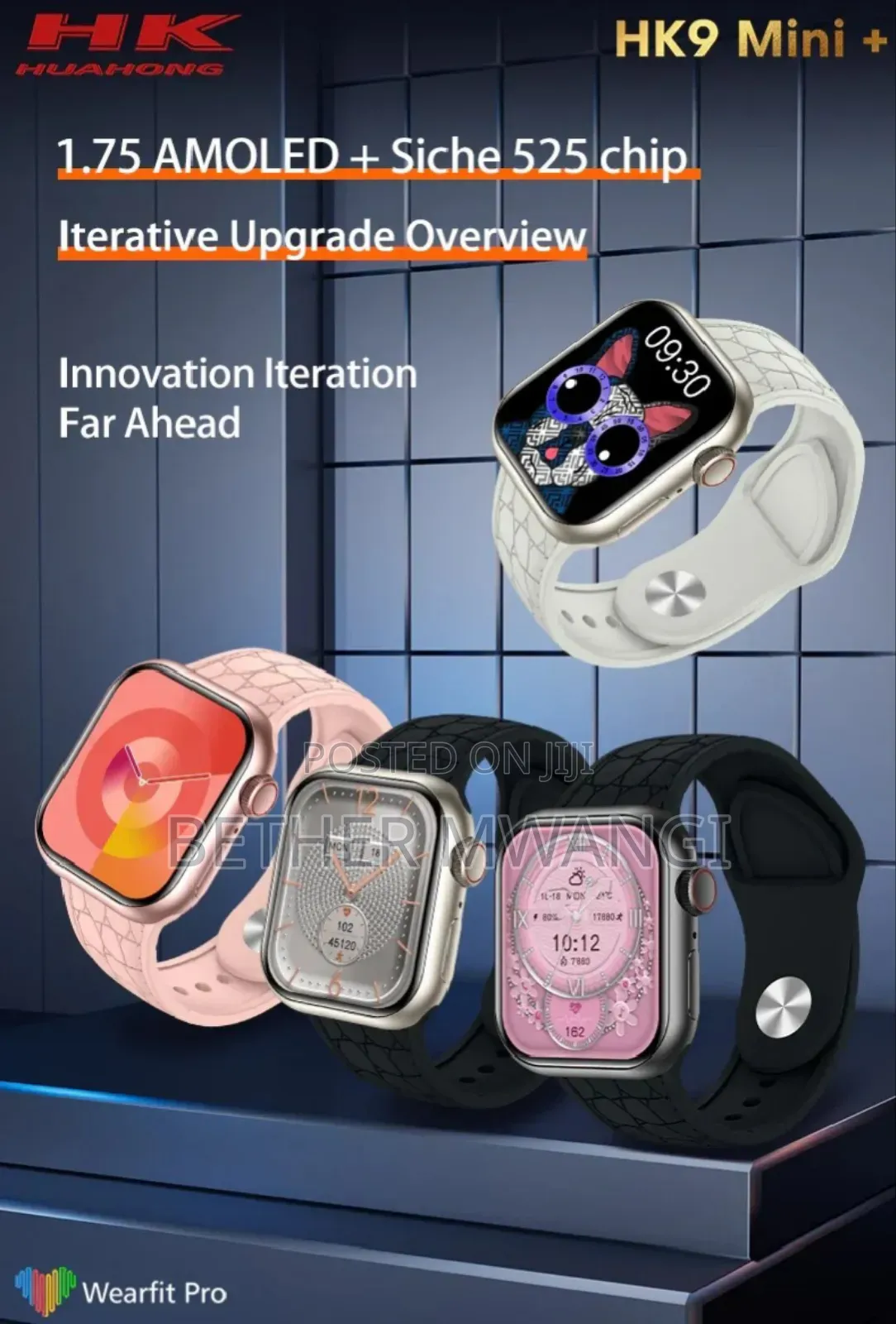 HK9 Mini Pro Plus Smart Watch(Perfect Apple Watch Dupe)