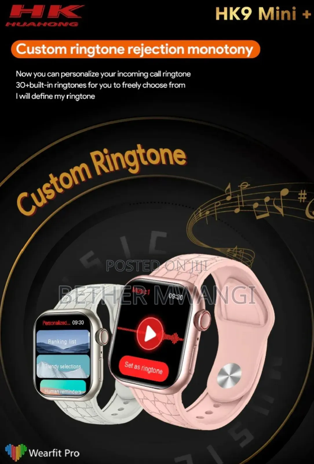 HK9 Mini Pro Plus Smart Watch(Perfect Apple Watch Dupe)