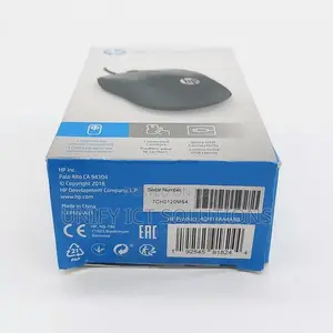 HP 1000 Black 4QM14AA USB Mouse