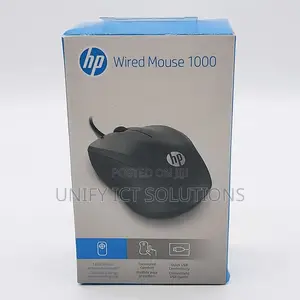 HP 1000 Black 4QM14AA USB Mouse