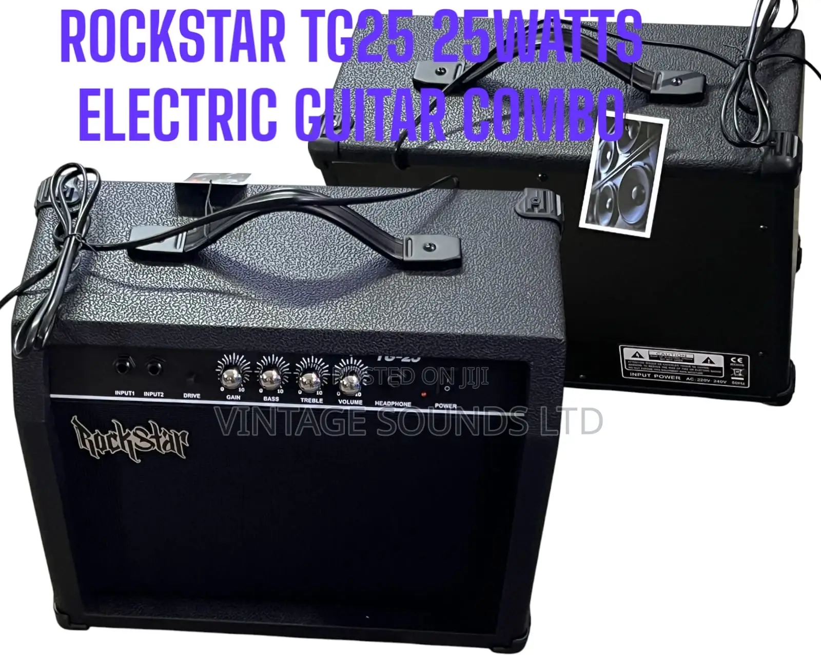 Rockstar Tg25 25watts Guitar Electric Combo Amplifier
