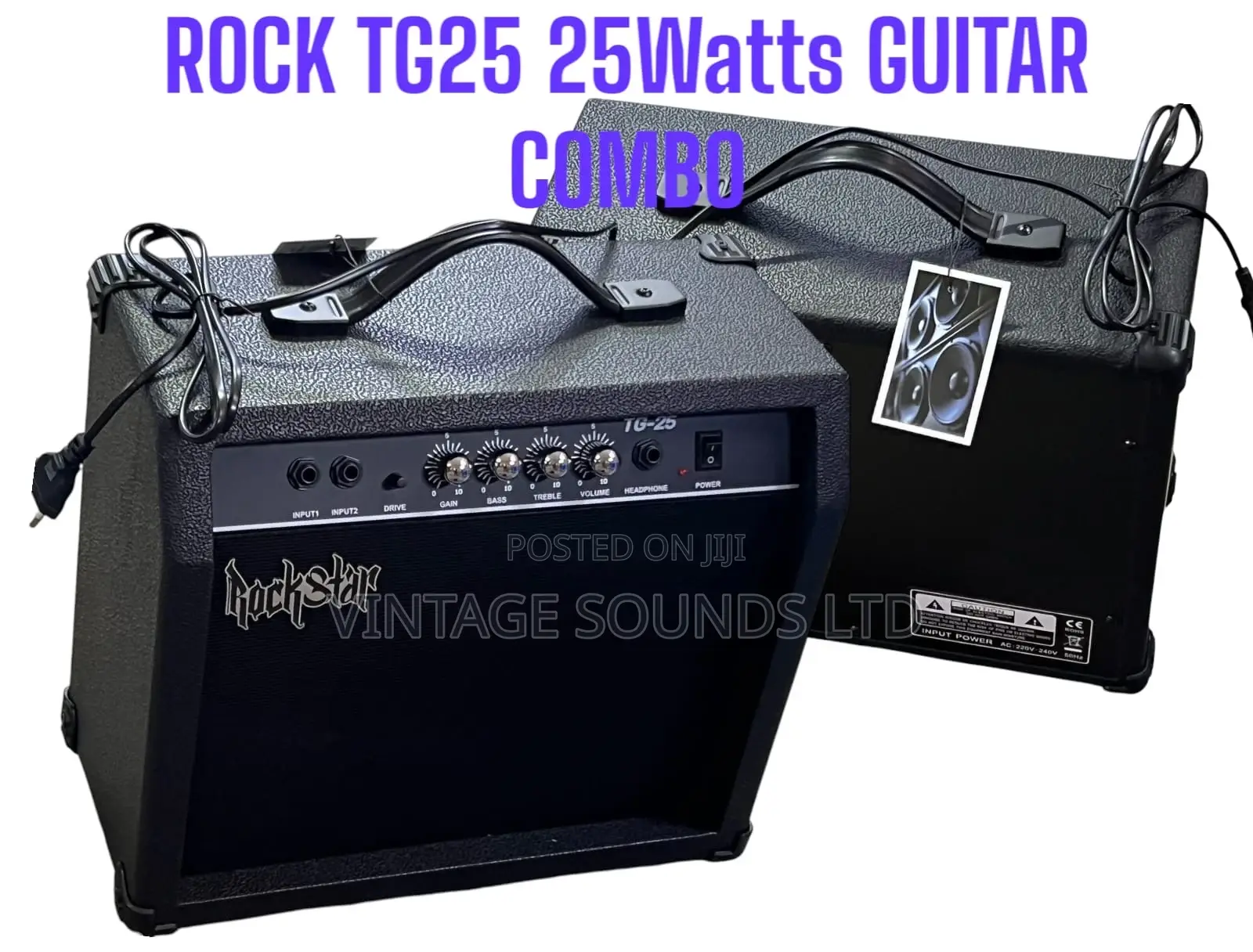 Electric Guitar Combo Rockstar Tg25 25watts