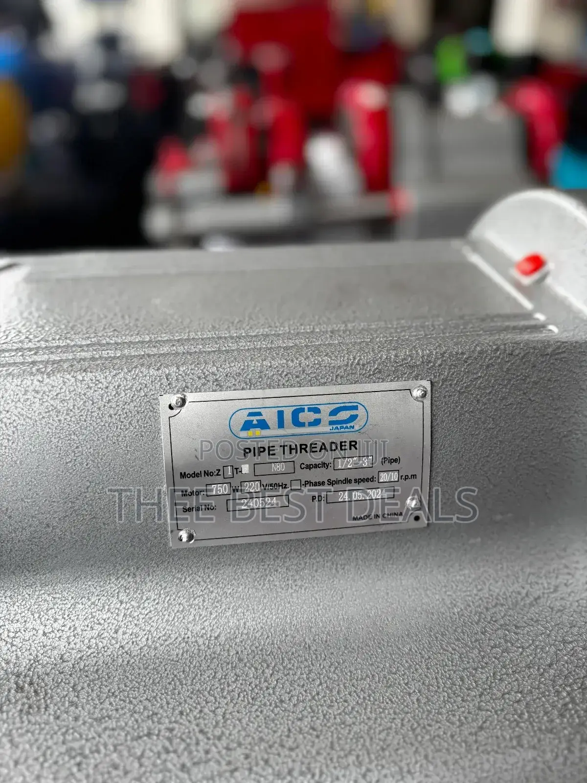 3" Electric Pipe Threader