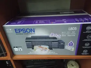 B Epson L805 Photo Inkjet Printer - 6-Colour Photo Printer