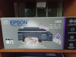 B Epson L805 Photo Inkjet Printer - 6-Colour Photo Printer