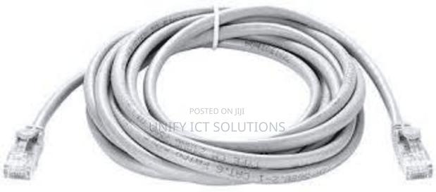Cat6 UTP 24 AWG PVC Round Patch Cord - 5M