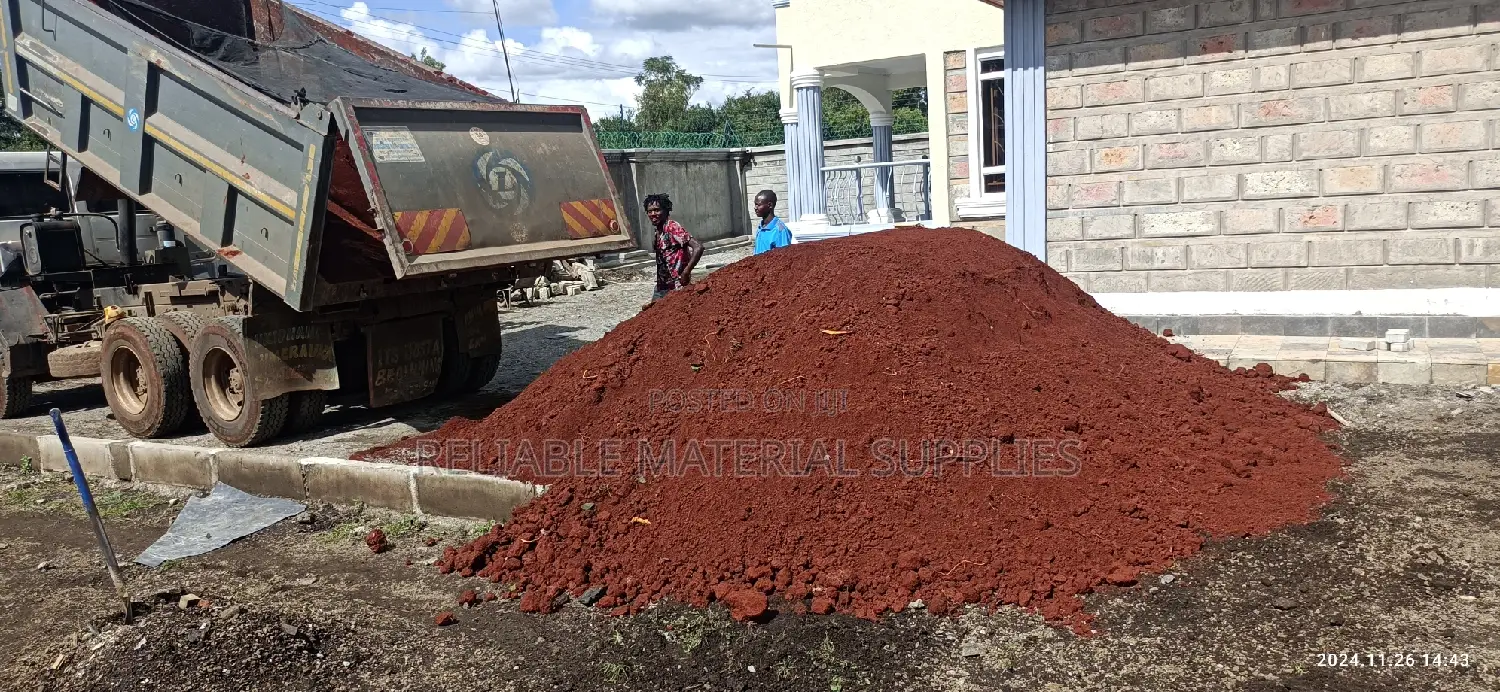 Red Soil Available .