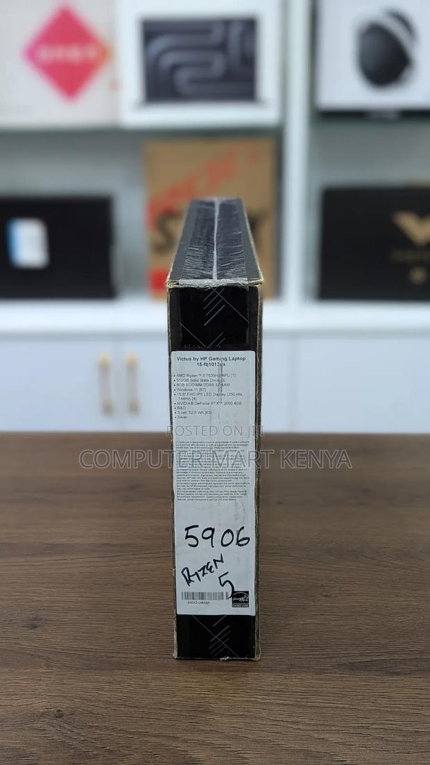 New Laptop HP Victus 15 8GB AMD Ryzen 5 SSD 512GB - thumbnail 3