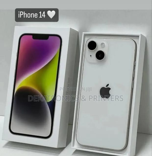 New Apple iPhone 14 256 GB White - main view