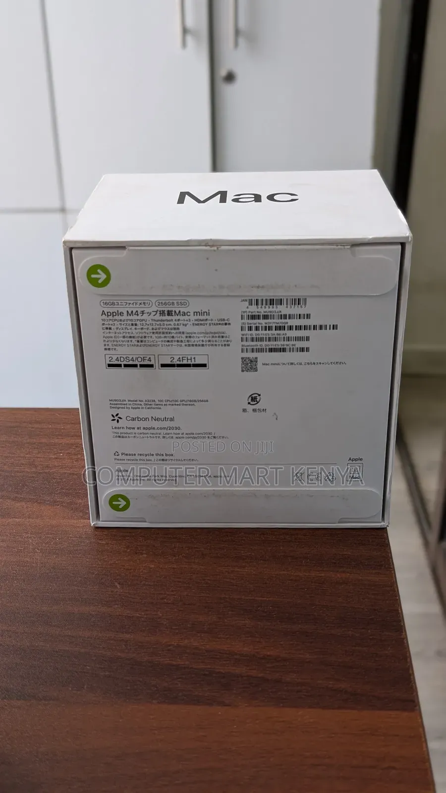 New Desktop Computer Apple iMac M4 16GB Apple M4 SSD 256GB