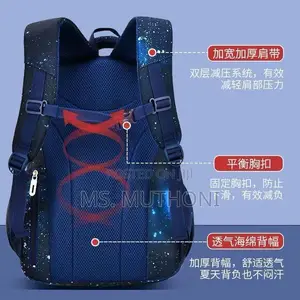 3D Big Size School Bags / Backpack*