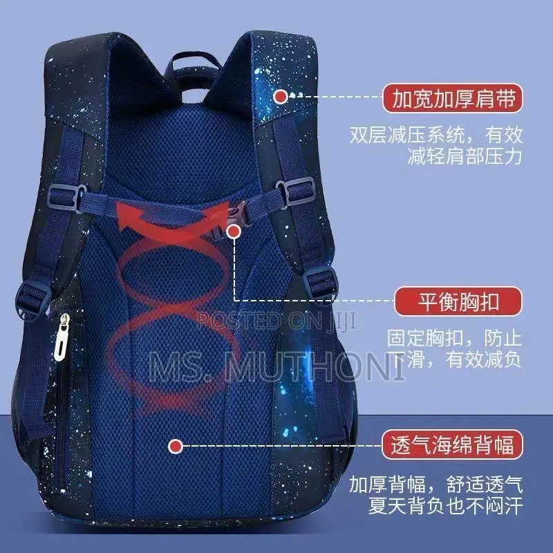3D Big Size School Bags / Backpack*