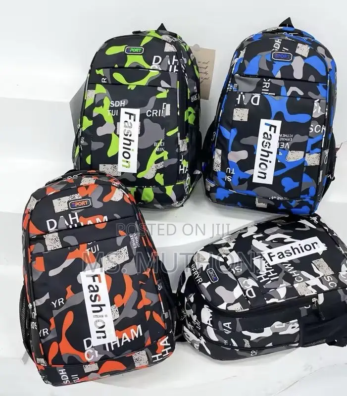 Trendy Camouflage Waterproof Backpack / School Bags*