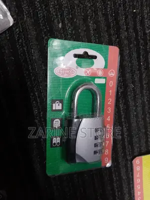 4 Combination Password Padlock Made of Hardened Steel
