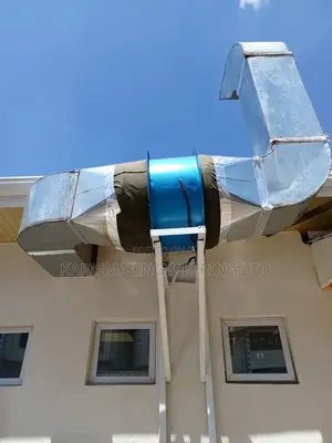 Kitchen Hood Ducting Pipes Installation