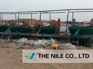7.5kw Wet Pan Mill in Gold Grinding Plant