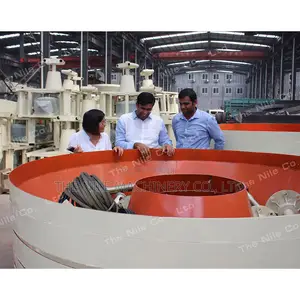 Top Quality 1100 1200 Wet Pan Mill for Milling Ore