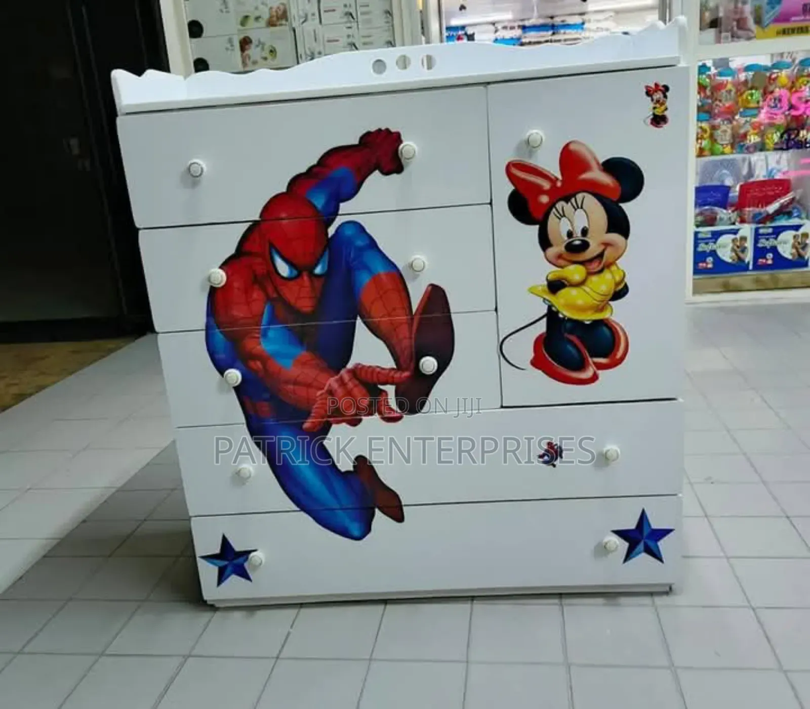 Modern Children's Chest Of Drawers 4 By 4 Fitts