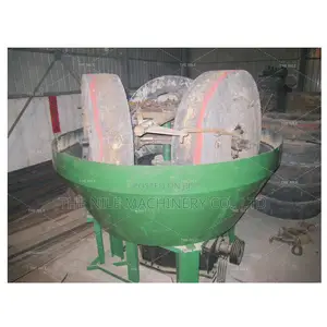 Wet Pan Mill for Gold Selection With CF13M Diesel Engine
