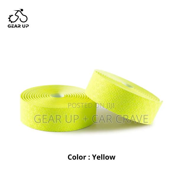 Yellow Rockbros Road Bycicle Bar Tape