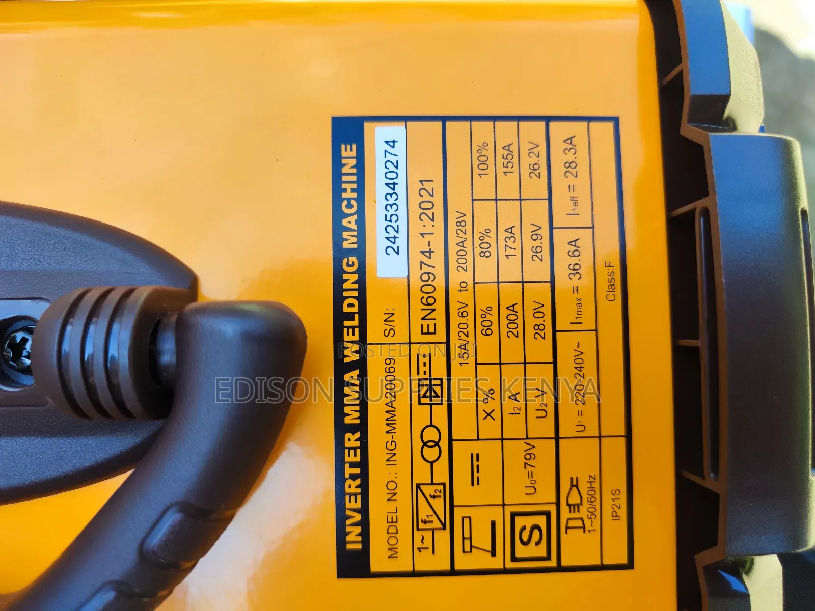 Ingco Welding Machine 200amps Inverter Mma 200a Welders