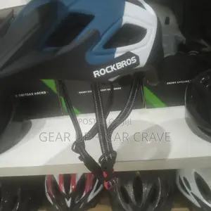 Black - Blue - White Mountain Bike Trail Helmet
