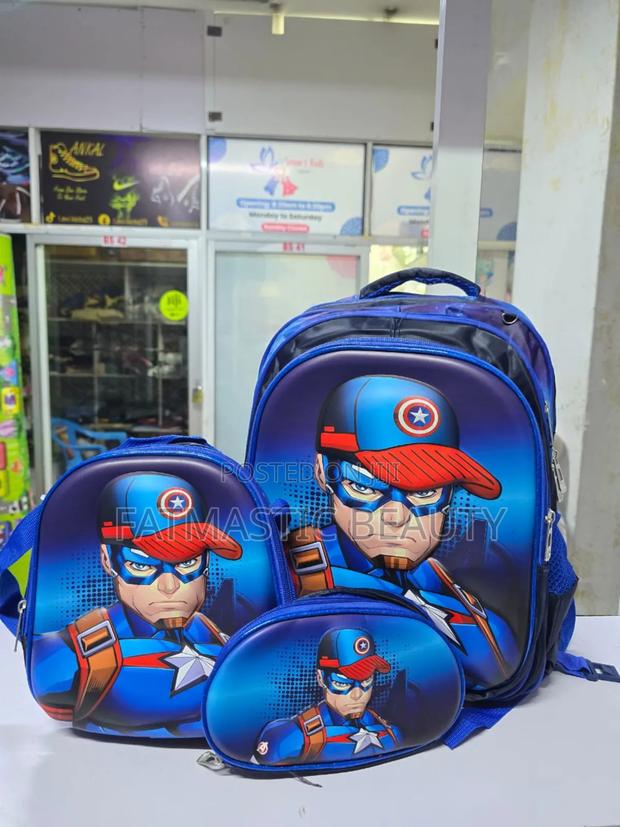 Boys Grade 1_5 School Bag - main view