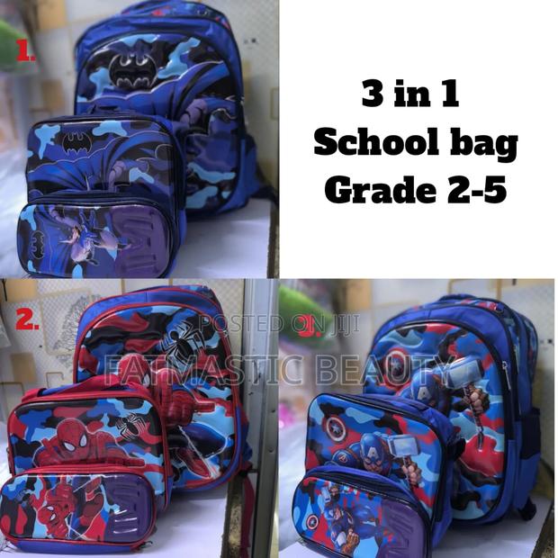 Boys Grade 1_5 School Bag - thumbnail 3