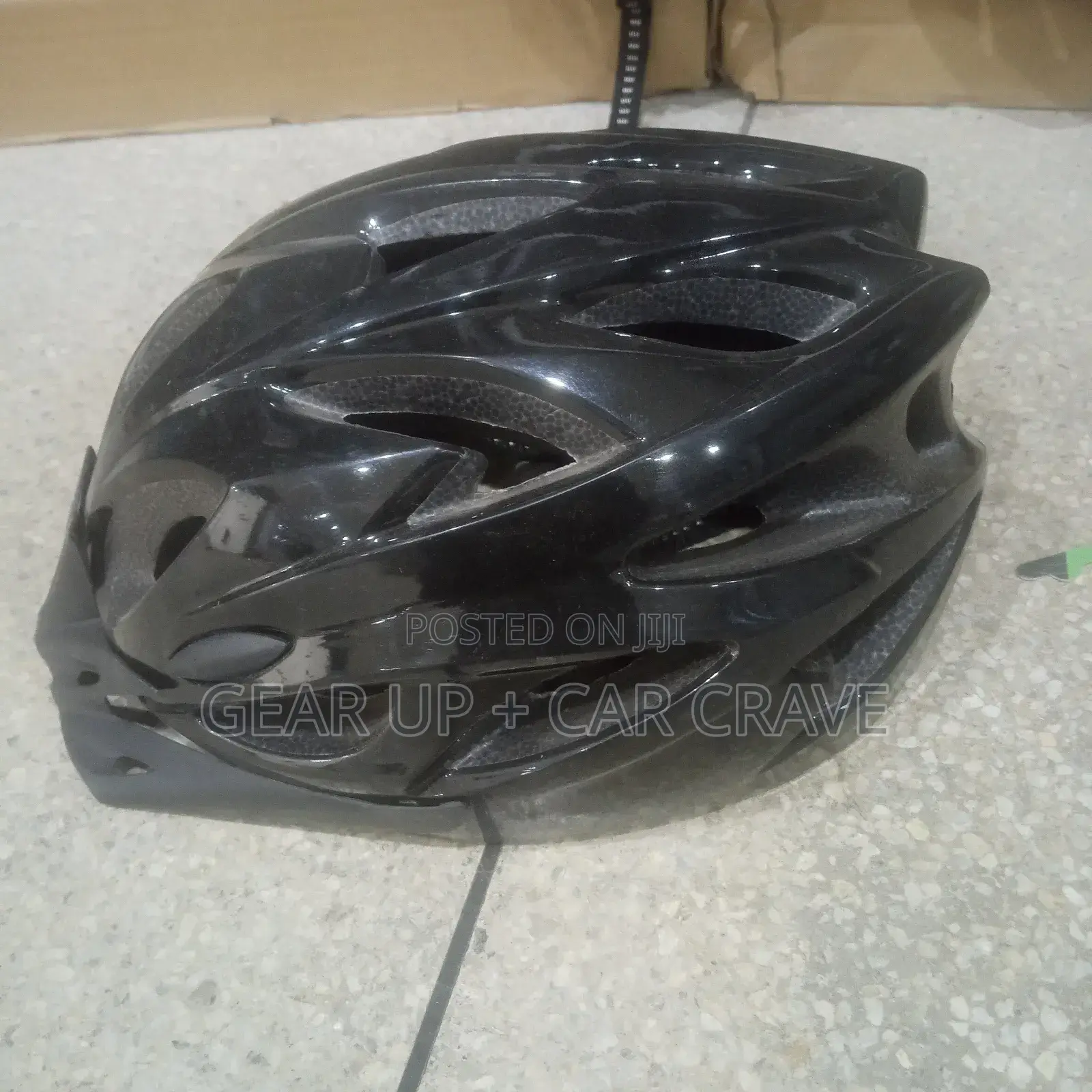 Black Safety Adjustable Free Ride Helmet