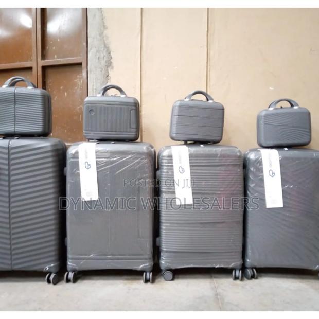 Fashion 4 in 1 Unbreakble Laxurious Rubber Suitcase Briefcase Travel .