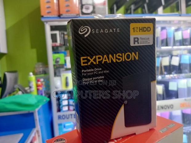 Seagate 1TB External Hard Disk - main view