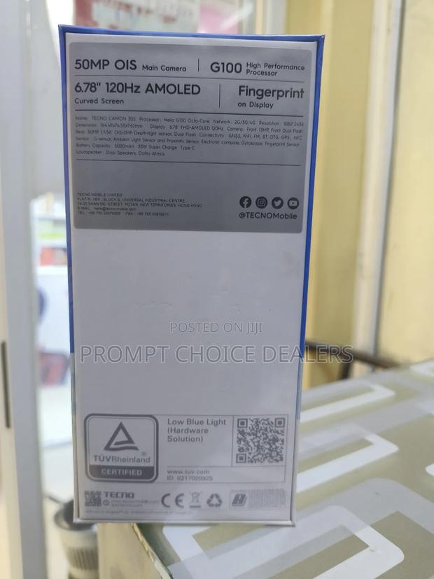 New Tecno Camon 30S 128 GB Purple - thumbnail 3