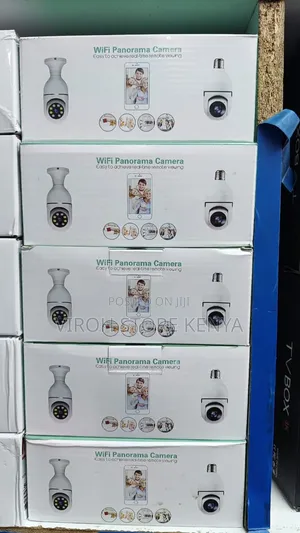 Bulb CCTV Camera Wifi Panorama Security Camera