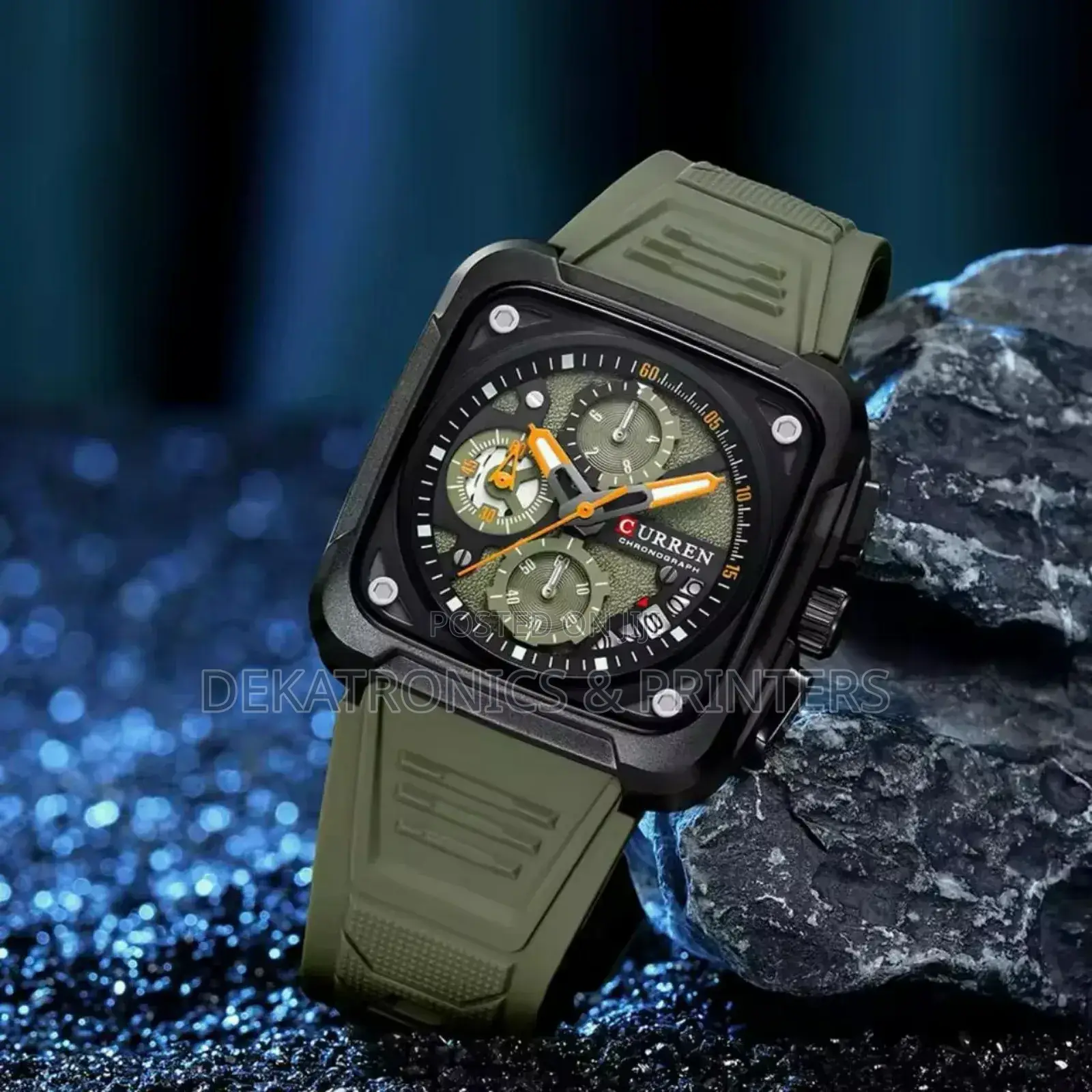 Curren Gents Silicone Watch