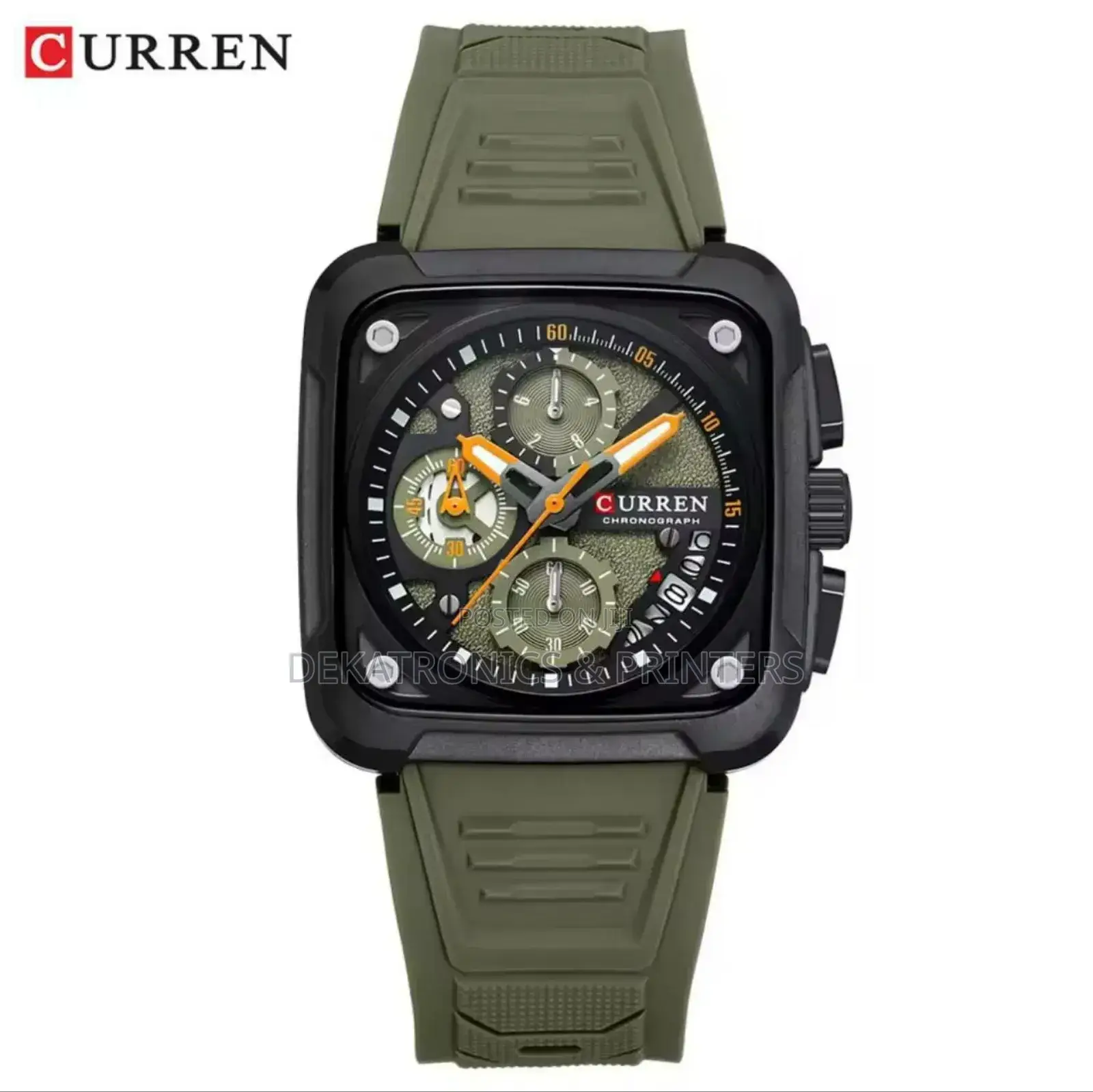 Curren Gents Silicone Watch