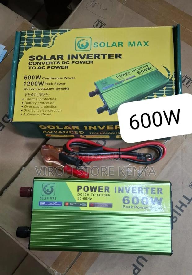 Solar Power Inverter 600watts 12v to 220v