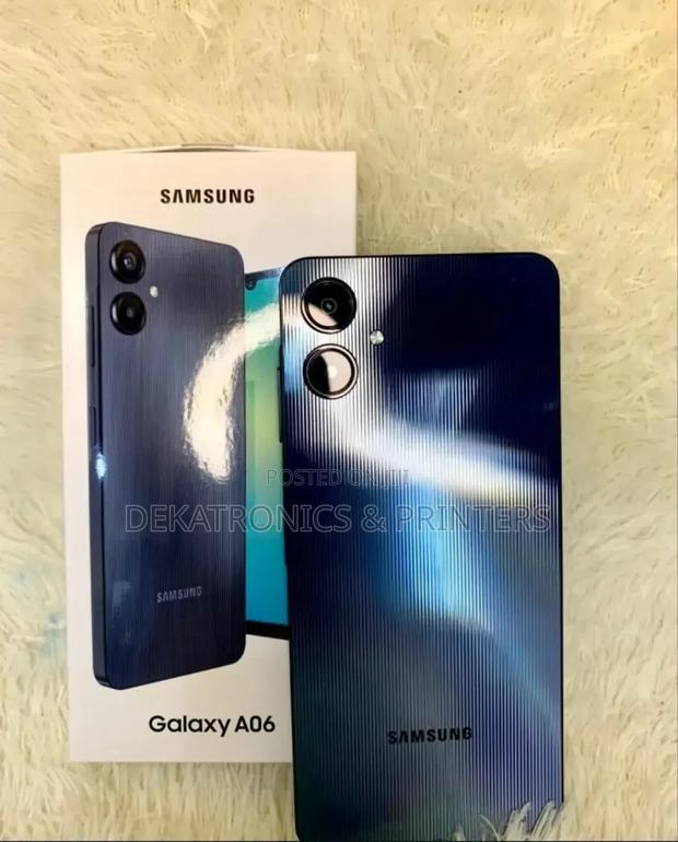 New Samsung Galaxy A06 128 GB Black - thumbnail 3