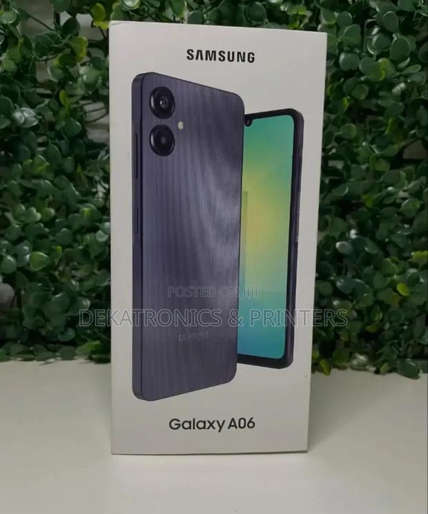 New Samsung Galaxy A06 128 GB Black - main view